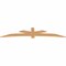 Ekena Millwork Alberta Smooth Timber Gable Bracket, Western Red Cedar, 108"W x 22"H x 1 1/2"D x 5 1/2"F, 5/12 Pitch GBW108X22X0206ALB00SWR - alternate 3